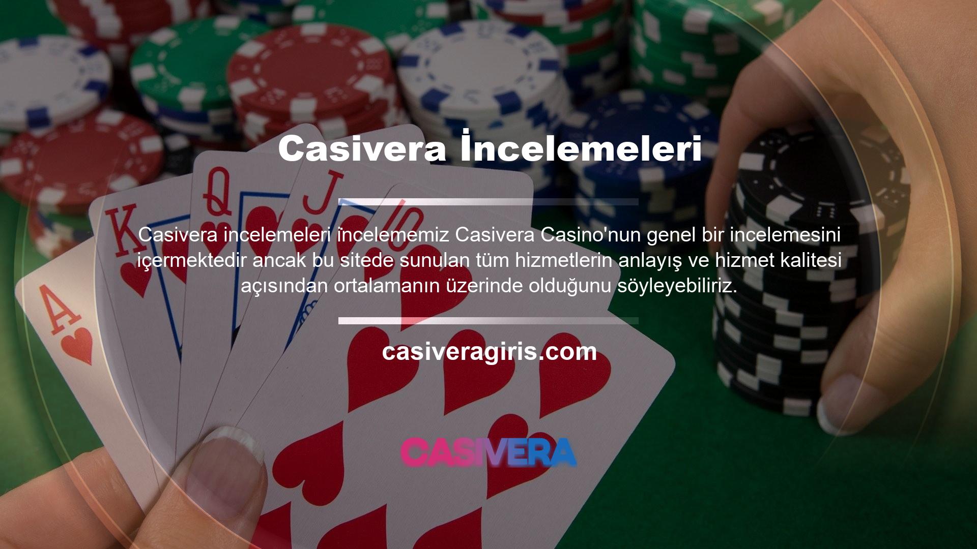Casivera Casino kullanıcıları için para yatırma, çekme, canlı destek ve daha fazlası