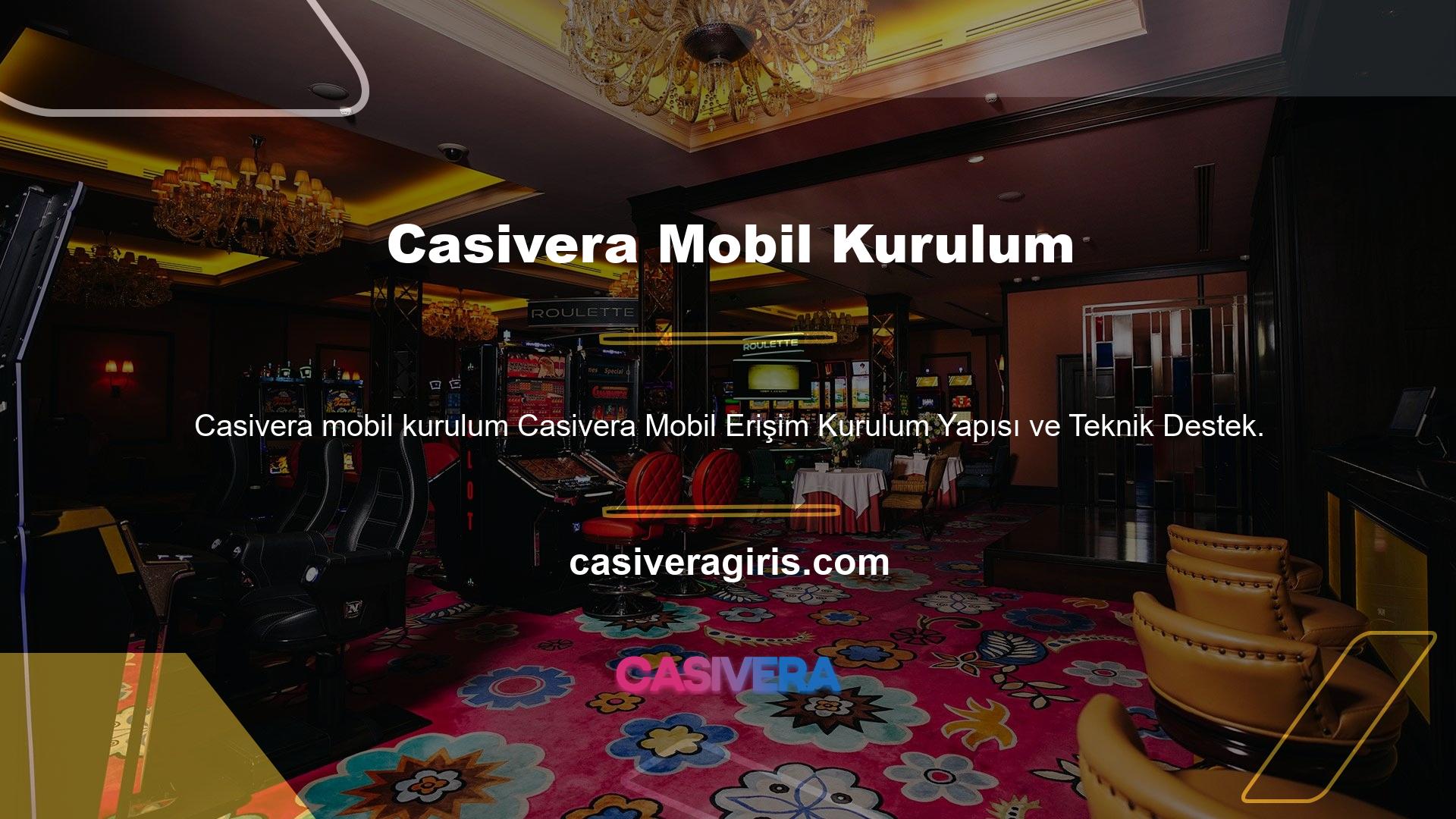 Casivera Oturum Açma Adresi, Kurulum Kalitesi ve Güvenilirliği, Teknik Arayüz Parlak Tasarım ve Güncellenmiş Yeni Panel Uygulaması en merakla takip edilen sitelerden biridir