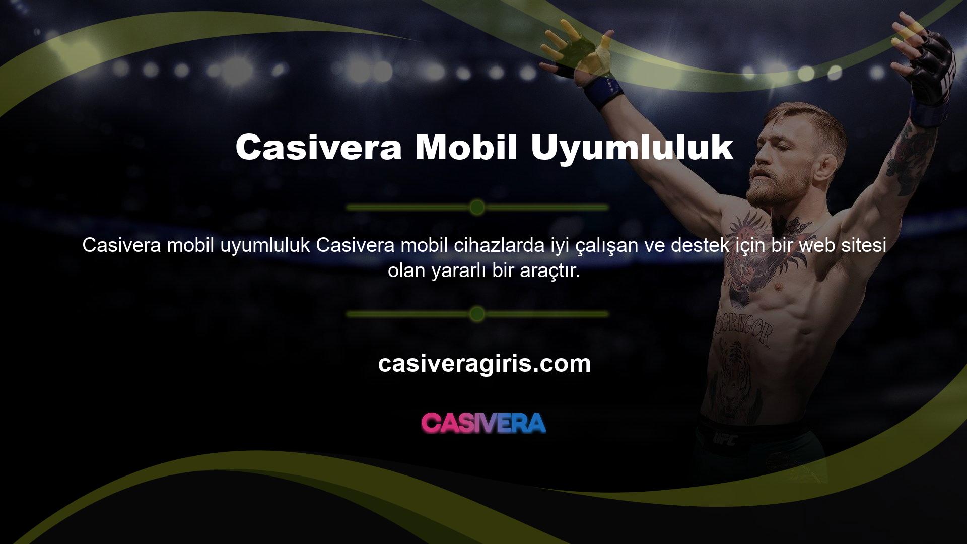 Site, bir bilgisayarda olduğu gibi küçük bir ekranda çok net ve hoş görünüyor